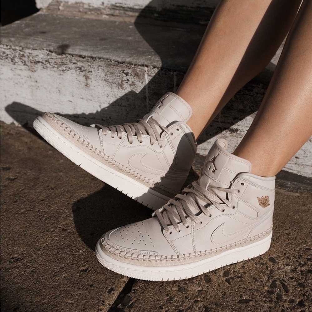 Nike Women's Air Jordan 1 Retro High Premium 'Desert Sand'